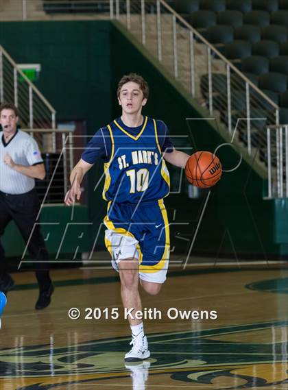 Thumbnail 2 in McKinney North vs. St. Mark's (Prosper ISD Tournament) photogallery.