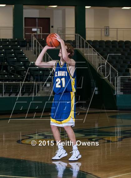 Thumbnail 2 in McKinney North vs. St. Mark's (Prosper ISD Tournament) photogallery.