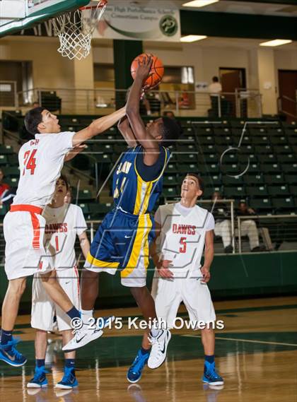 Thumbnail 1 in McKinney North vs. St. Mark's (Prosper ISD Tournament) photogallery.