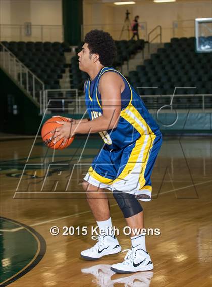 Thumbnail 3 in McKinney North vs. St. Mark's (Prosper ISD Tournament) photogallery.