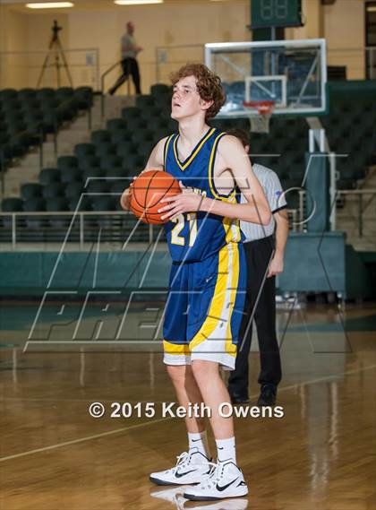 Thumbnail 1 in McKinney North vs. St. Mark's (Prosper ISD Tournament) photogallery.
