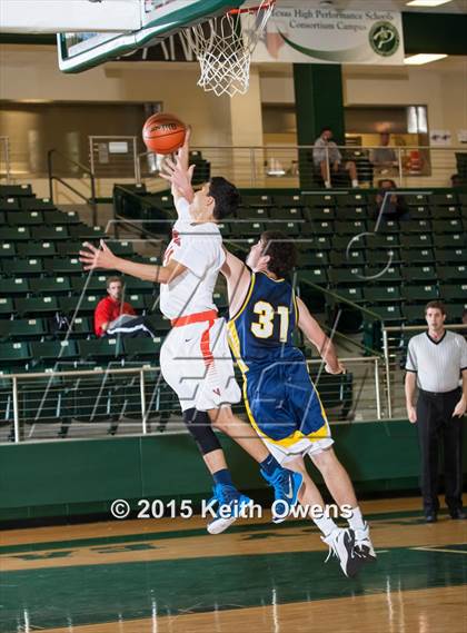 Thumbnail 3 in McKinney North vs. St. Mark's (Prosper ISD Tournament) photogallery.