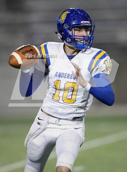 Thumbnail 1 in Anderson @ Cedar Ridge (UIL 6A Bi-District Playoff) photogallery.