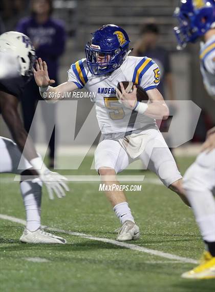 Thumbnail 2 in Anderson @ Cedar Ridge (UIL 6A Bi-District Playoff) photogallery.
