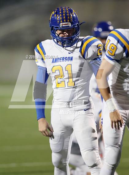 Thumbnail 2 in Anderson @ Cedar Ridge (UIL 6A Bi-District Playoff) photogallery.
