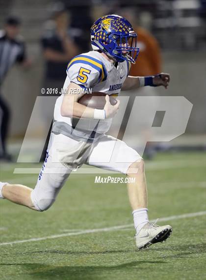 Thumbnail 1 in Anderson @ Cedar Ridge (UIL 6A Bi-District Playoff) photogallery.