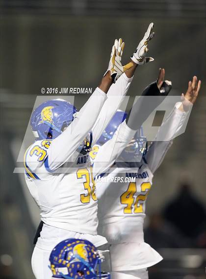 Thumbnail 3 in Anderson @ Cedar Ridge (UIL 6A Bi-District Playoff) photogallery.