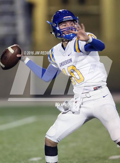 Thumbnail 2 in Anderson @ Cedar Ridge (UIL 6A Bi-District Playoff) photogallery.