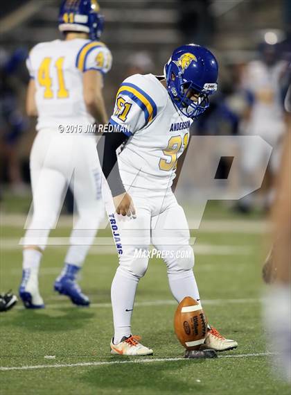 Thumbnail 2 in Anderson @ Cedar Ridge (UIL 6A Bi-District Playoff) photogallery.