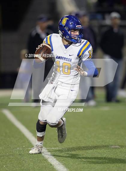 Thumbnail 3 in Anderson @ Cedar Ridge (UIL 6A Bi-District Playoff) photogallery.