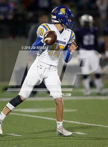 Thumbnail 2 in Anderson @ Cedar Ridge (UIL 6A Bi-District Playoff) photogallery.