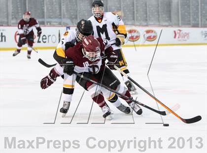 Thumbnail 3 in McQuaid Jesuit vs. St. Joseph's Collegiate Institute (Frozen Frontier) photogallery.