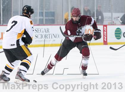 Thumbnail 2 in McQuaid Jesuit vs. St. Joseph's Collegiate Institute (Frozen Frontier) photogallery.