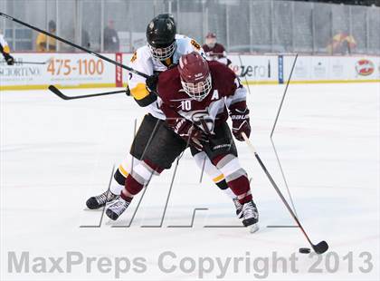 Thumbnail 3 in McQuaid Jesuit vs. St. Joseph's Collegiate Institute (Frozen Frontier) photogallery.