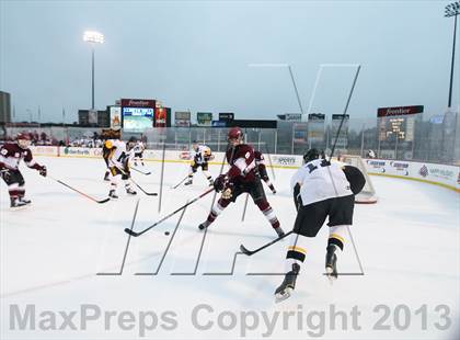 Thumbnail 1 in McQuaid Jesuit vs. St. Joseph's Collegiate Institute (Frozen Frontier) photogallery.