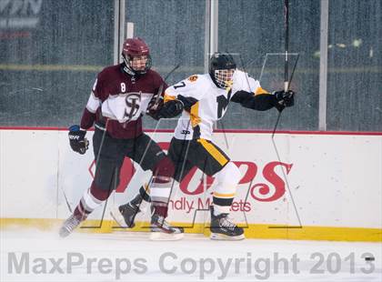 Thumbnail 2 in McQuaid Jesuit vs. St. Joseph's Collegiate Institute (Frozen Frontier) photogallery.