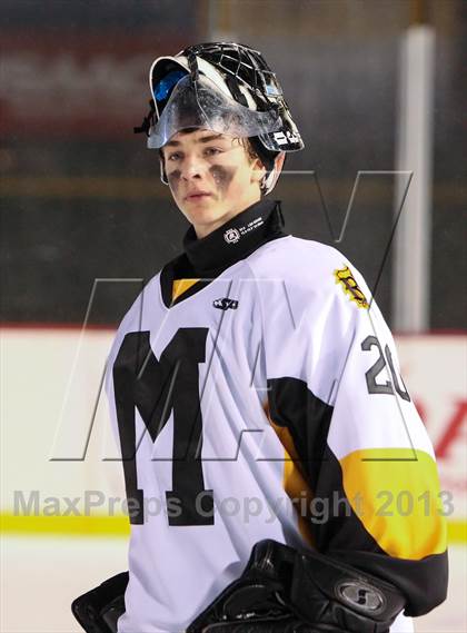 Thumbnail 1 in McQuaid Jesuit vs. St. Joseph's Collegiate Institute (Frozen Frontier) photogallery.