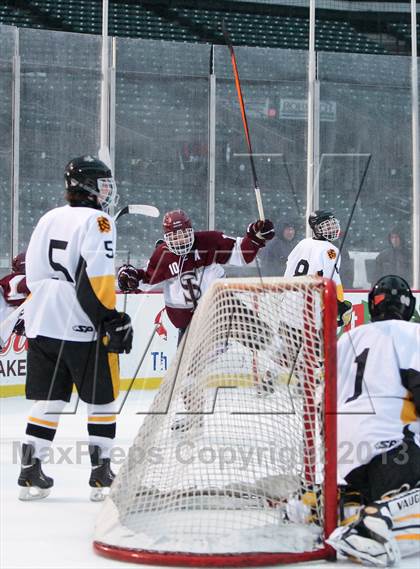 Thumbnail 2 in McQuaid Jesuit vs. St. Joseph's Collegiate Institute (Frozen Frontier) photogallery.