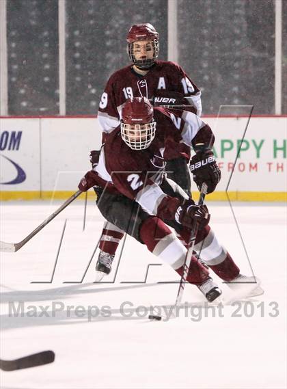 Thumbnail 2 in McQuaid Jesuit vs. St. Joseph's Collegiate Institute (Frozen Frontier) photogallery.