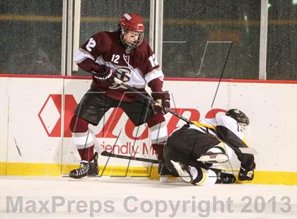 Thumbnail 2 in McQuaid Jesuit vs. St. Joseph's Collegiate Institute (Frozen Frontier) photogallery.