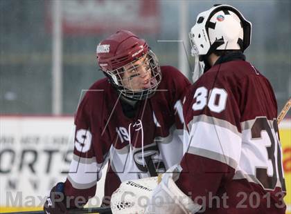 Thumbnail 3 in McQuaid Jesuit vs. St. Joseph's Collegiate Institute (Frozen Frontier) photogallery.
