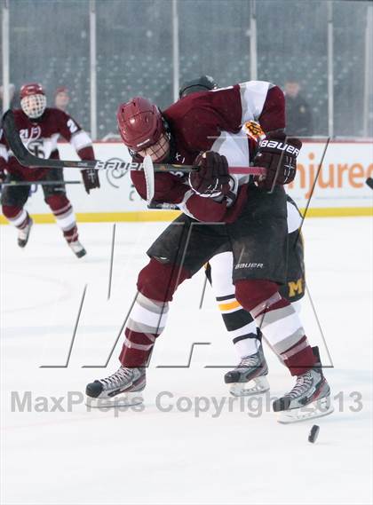 Thumbnail 1 in McQuaid Jesuit vs. St. Joseph's Collegiate Institute (Frozen Frontier) photogallery.