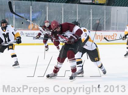 Thumbnail 2 in McQuaid Jesuit vs. St. Joseph's Collegiate Institute (Frozen Frontier) photogallery.