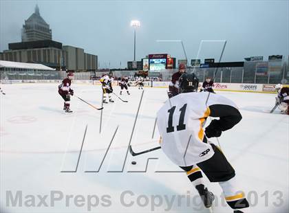 Thumbnail 3 in McQuaid Jesuit vs. St. Joseph's Collegiate Institute (Frozen Frontier) photogallery.