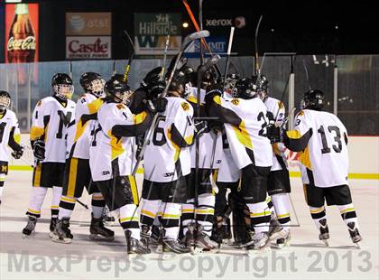 Thumbnail 1 in McQuaid Jesuit vs. St. Joseph's Collegiate Institute (Frozen Frontier) photogallery.