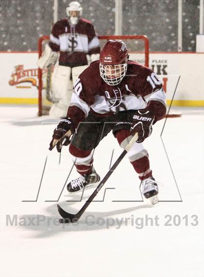 Thumbnail 3 in McQuaid Jesuit vs. St. Joseph's Collegiate Institute (Frozen Frontier) photogallery.