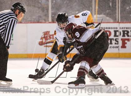 Thumbnail 3 in McQuaid Jesuit vs. St. Joseph's Collegiate Institute (Frozen Frontier) photogallery.