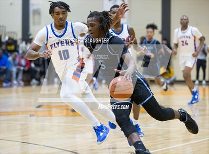 Thumbnail 1 in East St. Louis vs. Hillcrest(Midwest Showdown Shootout@ Ritenour) photogallery.