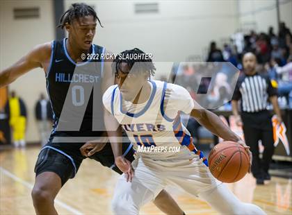 Thumbnail 3 in East St. Louis vs. Hillcrest(Midwest Showdown Shootout@ Ritenour) photogallery.