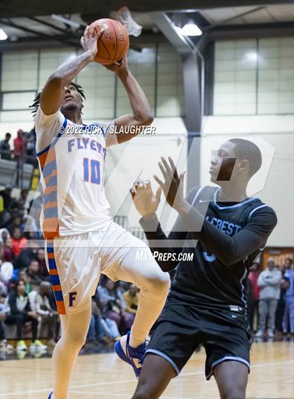 Thumbnail 2 in East St. Louis vs. Hillcrest(Midwest Showdown Shootout@ Ritenour) photogallery.