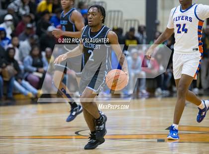 Thumbnail 3 in East St. Louis vs. Hillcrest(Midwest Showdown Shootout@ Ritenour) photogallery.