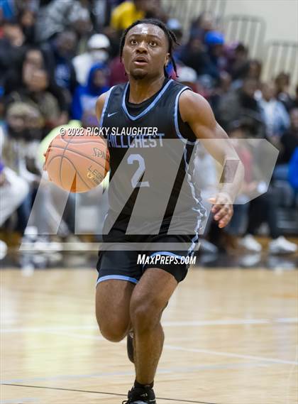 Thumbnail 2 in East St. Louis vs. Hillcrest(Midwest Showdown Shootout@ Ritenour) photogallery.