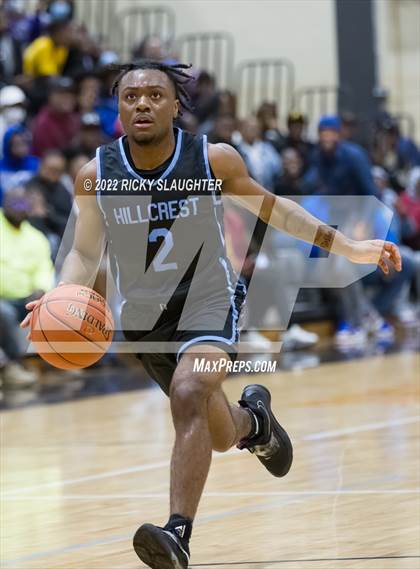 Thumbnail 3 in East St. Louis vs. Hillcrest(Midwest Showdown Shootout@ Ritenour) photogallery.
