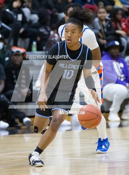 Thumbnail 2 in East St. Louis vs. Hillcrest(Midwest Showdown Shootout@ Ritenour) photogallery.