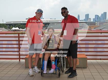 Thumbnail 3 in UIL Track and Field Wheelchair Division (Awards) photogallery.