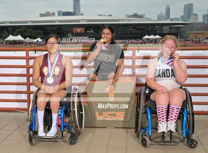 Thumbnail 2 in UIL Track and Field Wheelchair Division (Awards) photogallery.