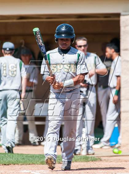 Thumbnail 2 in Moreau Catholic vs. St. Patrick-St. Vincent photogallery.