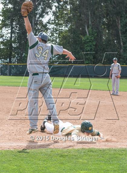Thumbnail 2 in Moreau Catholic vs. St. Patrick-St. Vincent photogallery.