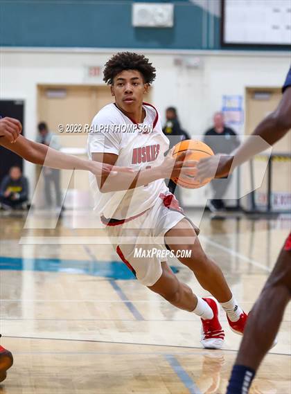 Thumbnail 3 in Centennial vs Modesto Christian (Proving Grounds Showcase '22 @ Sheldon) photogallery.