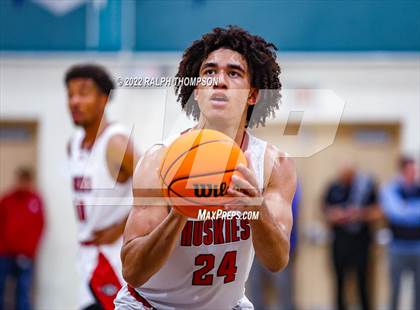 Thumbnail 2 in Centennial vs Modesto Christian (Proving Grounds Showcase '22 @ Sheldon) photogallery.