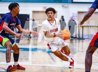 Thumbnail 3 in Centennial vs Modesto Christian (Proving Grounds Showcase '22 @ Sheldon) photogallery.