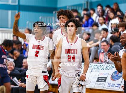 Thumbnail 2 in Centennial vs Modesto Christian (Proving Grounds Showcase '22 @ Sheldon) photogallery.