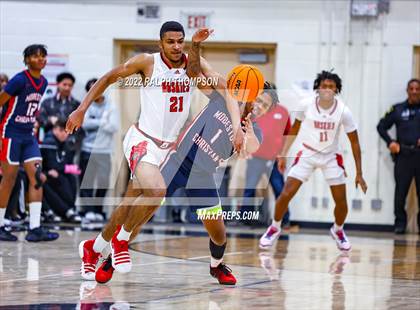 Thumbnail 1 in Centennial vs Modesto Christian (Proving Grounds Showcase '22 @ Sheldon) photogallery.