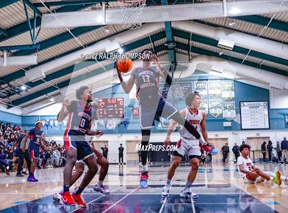 Thumbnail 2 in Centennial vs Modesto Christian (Proving Grounds Showcase '22 @ Sheldon) photogallery.