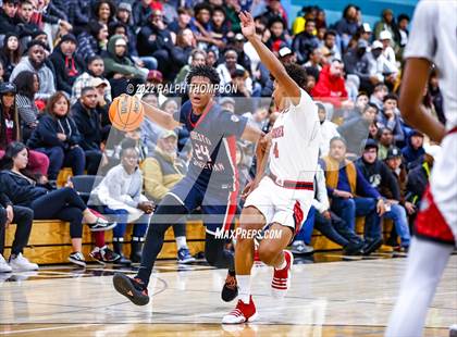 Thumbnail 1 in Centennial vs Modesto Christian (Proving Grounds Showcase '22 @ Sheldon) photogallery.