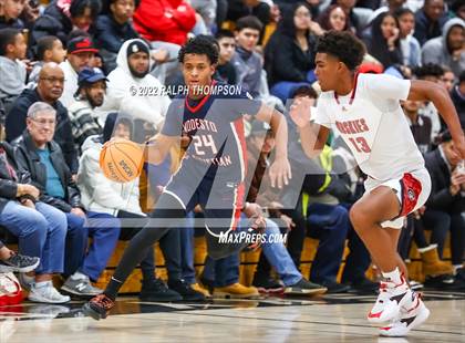 Thumbnail 2 in Centennial vs Modesto Christian (Proving Grounds Showcase '22 @ Sheldon) photogallery.